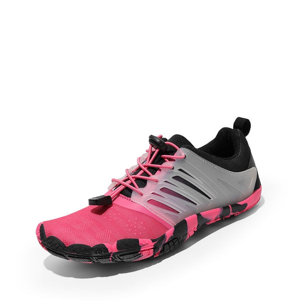 Women's Quick Dry Swim Diving Water Shoes - HOT PINK-BLACK -  0